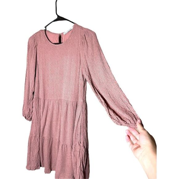 Abercrombie & Fitch Tiered Long Sleeve Dress Size Small - Picture 4 of 7